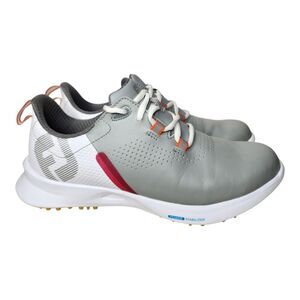 FootJoy FJ Fuel Spikeless Golf Shoes Womens Size 7 Gray White Pink